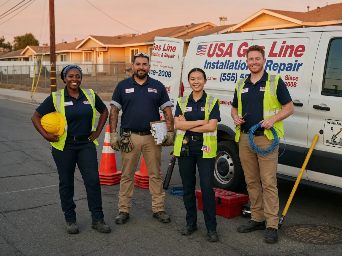Gas Line Installation company in Shirley, IN